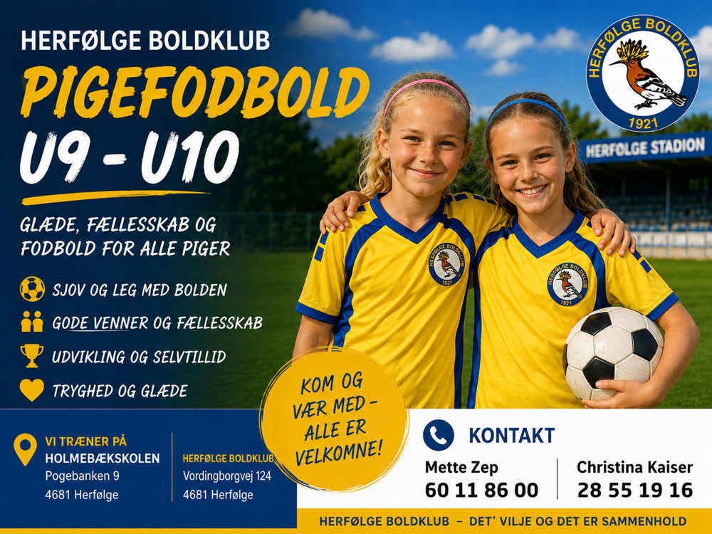 Piger U9 10