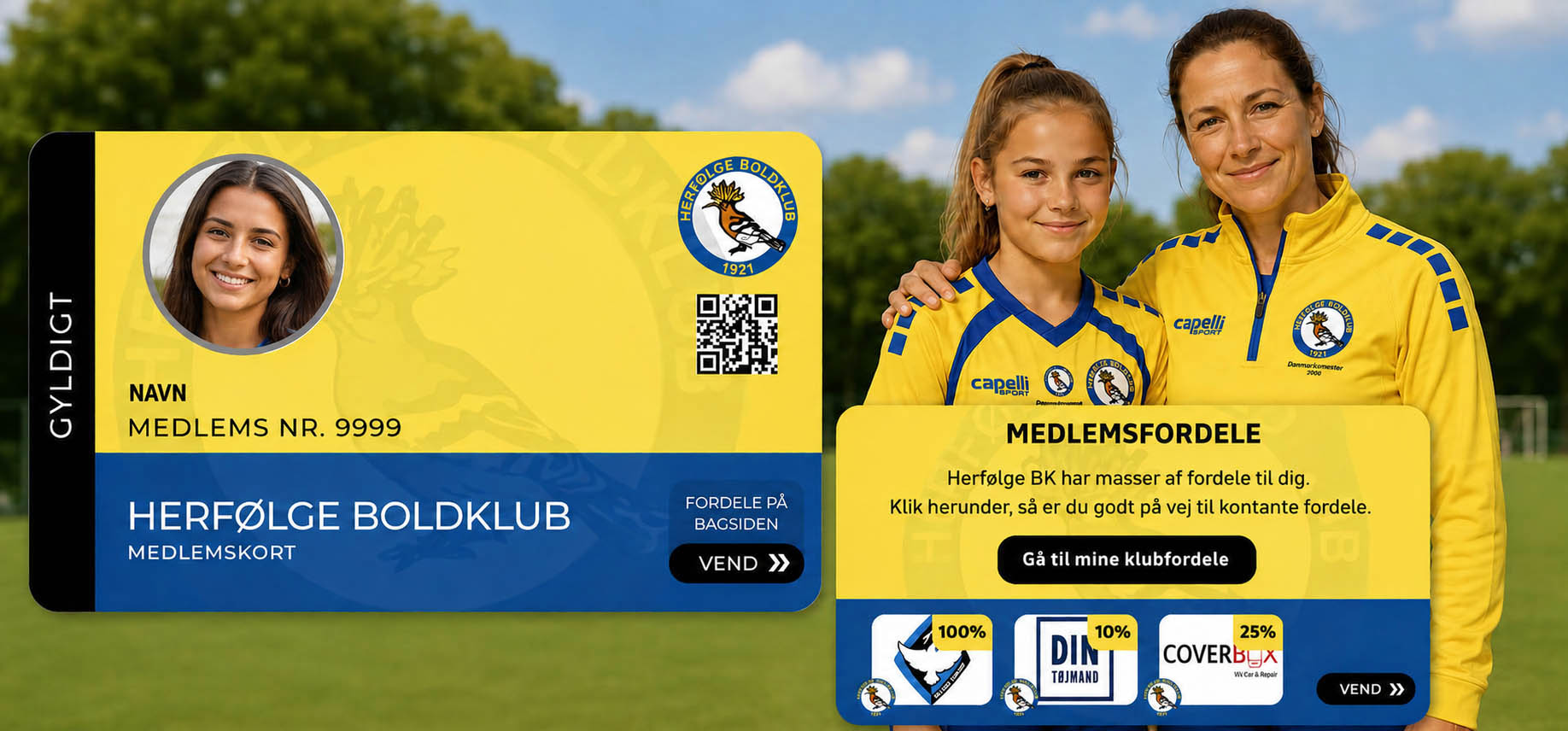 Medlemskort Piger